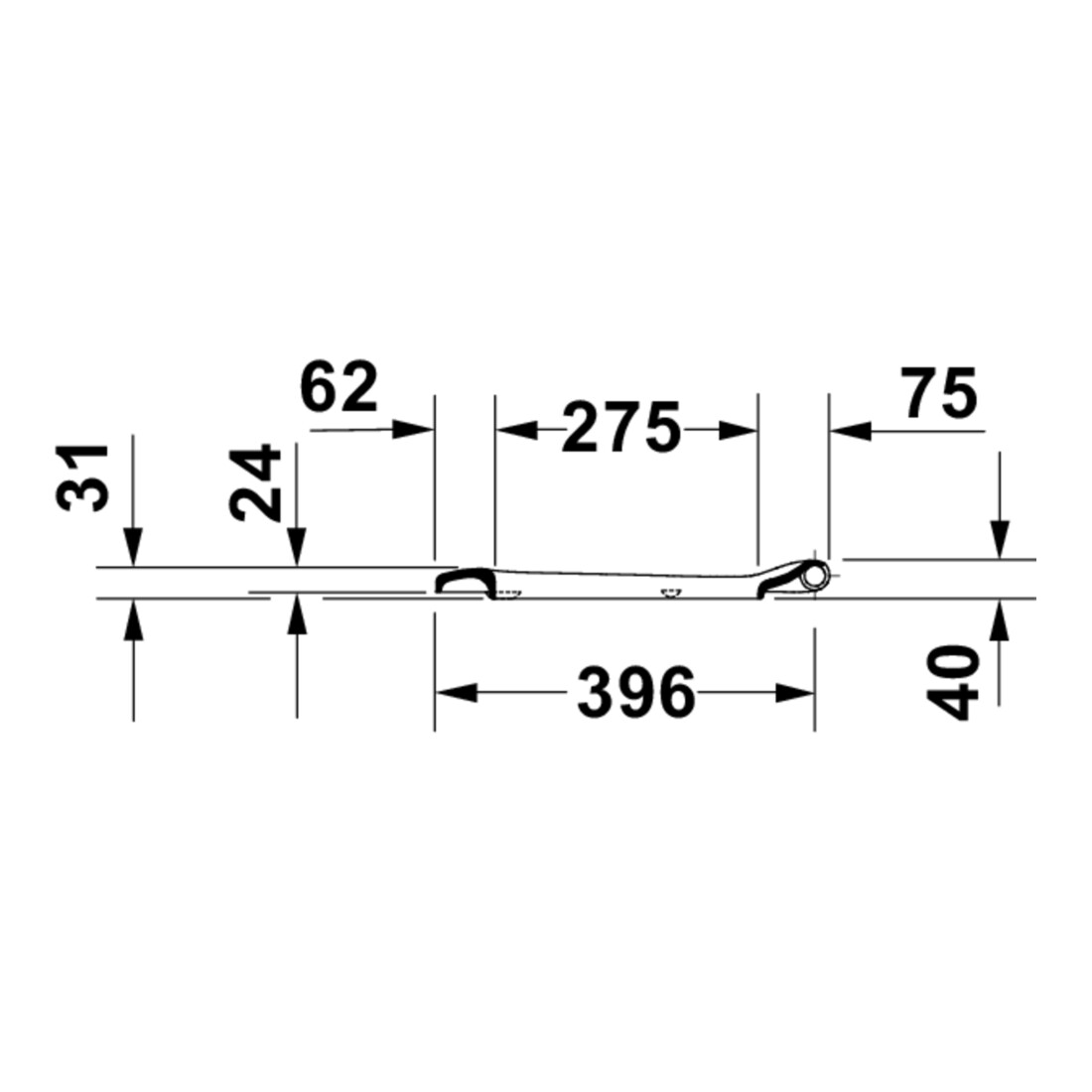 Duravit WC-Sitz D-Code mit Absenkautomatik, weiß