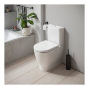 Duravit WC-Sitz D-Code o. Absenkaut., Scharn. Edelstahl, weiß-2