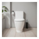 Duravit WC-Sitz D-Code o. Absenkaut., Scharn. Edelstahl, weiß-2