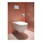 Duravit WC-Sitz D-Code o. Absenkaut., Scharn. Edelstahl, weiß-2