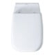 Duravit WC-Sitz D-Code o. Absenkaut. Scharniere Edelstahl, weiß