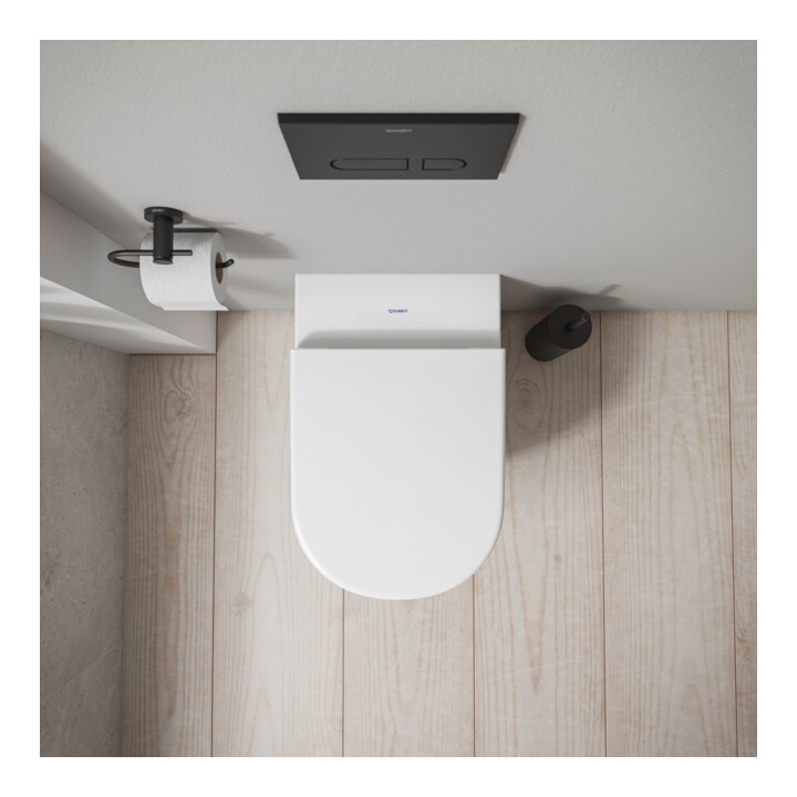 Duravit WC-Sitz D-Code ohne Absenkautomatik, abnehmbar, weiß