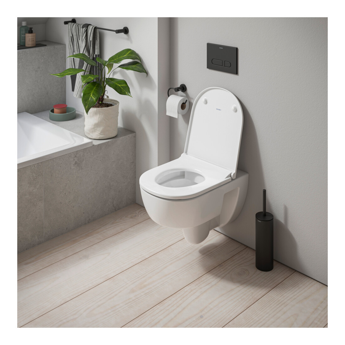 Duravit WC-Sitz D-Code ohne Absenkautomatik, abnehmbar, weiß