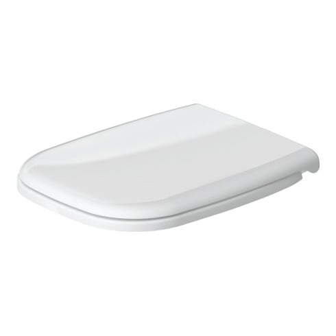 Duravit WC-Sitz D-Code o. Absenkaut. Scharniere Edelstahl, weiß
