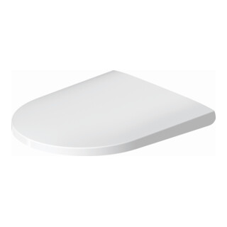 Duravit WC-Sitz D-Neo o. Absenkaut., Scharn. Edelstahl, weiß