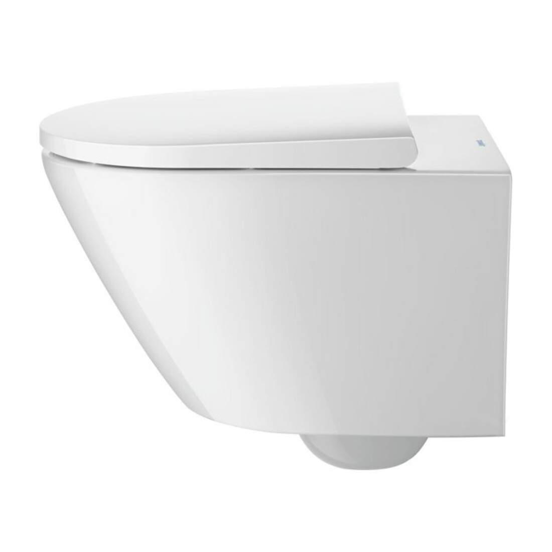Duravit WC-Sitz D-Neo o. Absenkaut., Scharn. Edelstahl, weiß