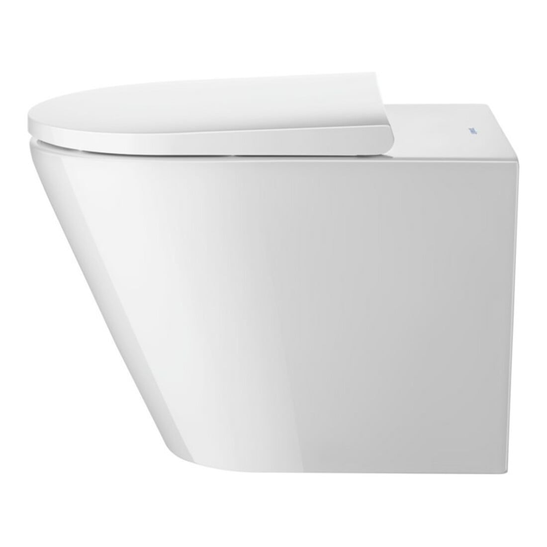 Duravit WC-Sitz D-Neo o. Absenkaut., Scharn. Edelstahl, weiß
