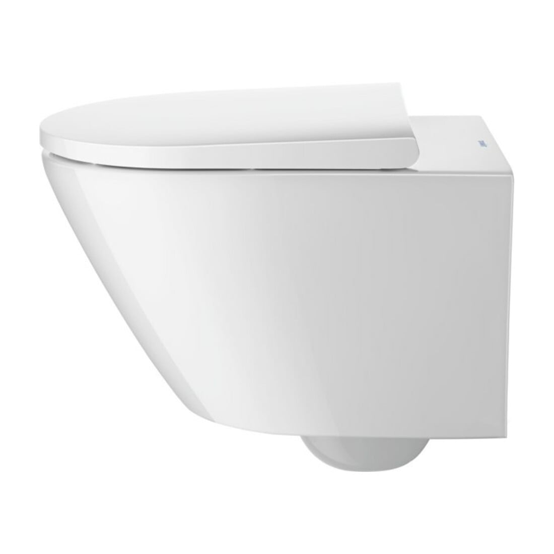 Duravit WC-Sitz D-Neo o. Absenkaut., Scharn. Edelstahl, weiß