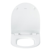 Duravit WC-Sitz D-shaped m Abs, abn., 42,1cm, Uni, Scha. ES, we.-2