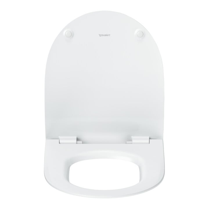 Duravit WC-Sitz D-shaped m Abs, abn., 42,1cm, Uni, Scha. ES, we.