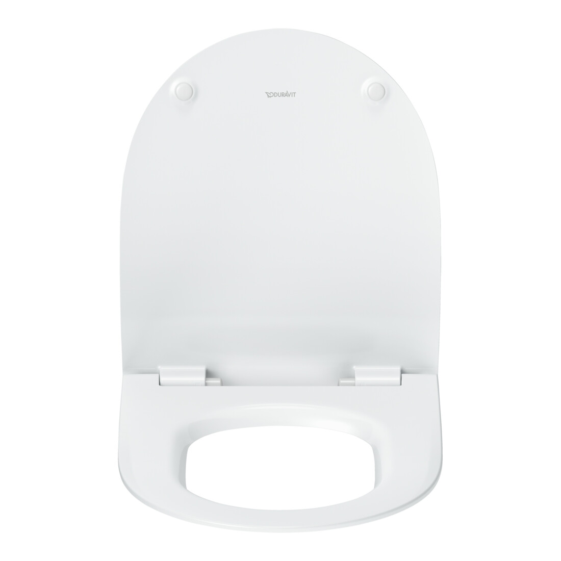 Duravit WC-Sitz D-shaped m Abs, abn., 42,1cm, Uni, Scha. ES, we.