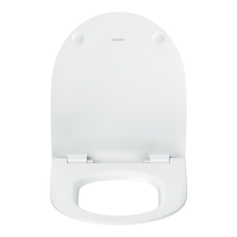 Duravit WC-Sitz D-shaped m Abs, abn., 42,1cm, Uni, Scha. ES, we.