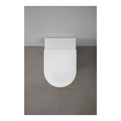 Duravit WC-Sitz D-shaped m Abs, abn., 43,2cm, Uni, Scha. ES, we.