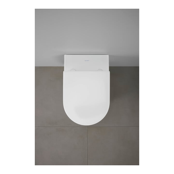 Duravit WC-Sitz D-shaped m Abs, abn., 43,2cm, Uni, Scha. ES, we.