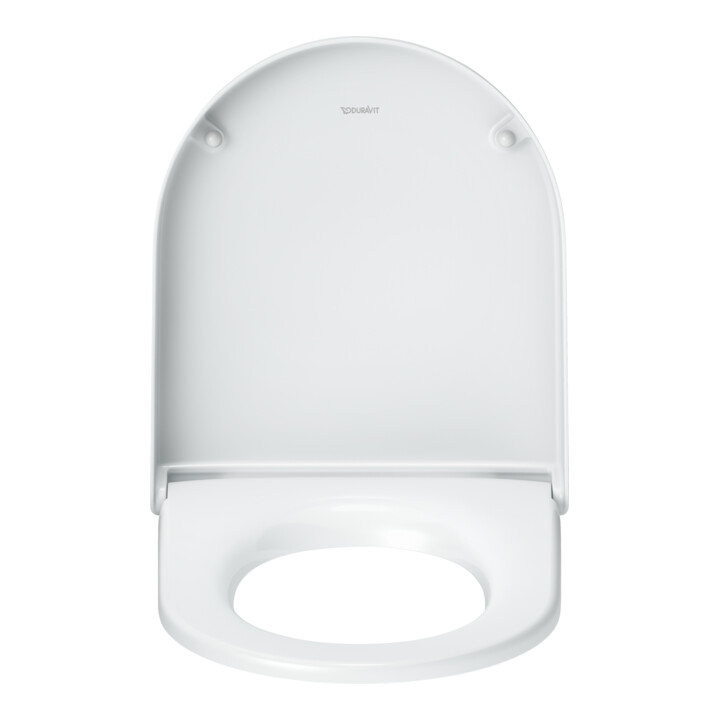 Duravit WC-Sitz D-shaped m Abs, abn., 43,2cm, Uni, Scha. ES, we.