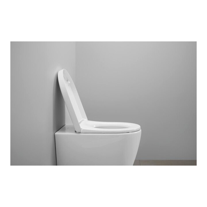 Duravit WC-Sitz D-shaped m Abs, abn., 43,2cm, Uni, Scha. ES, we.