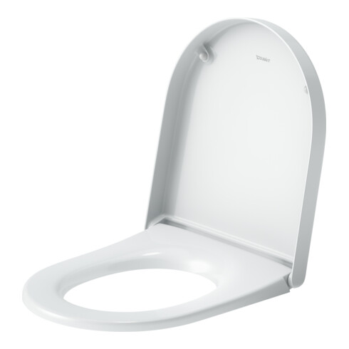 Duravit WC-Sitz D-shaped m Abs, abn., 43,2cm, Uni, Scha. ES, we.