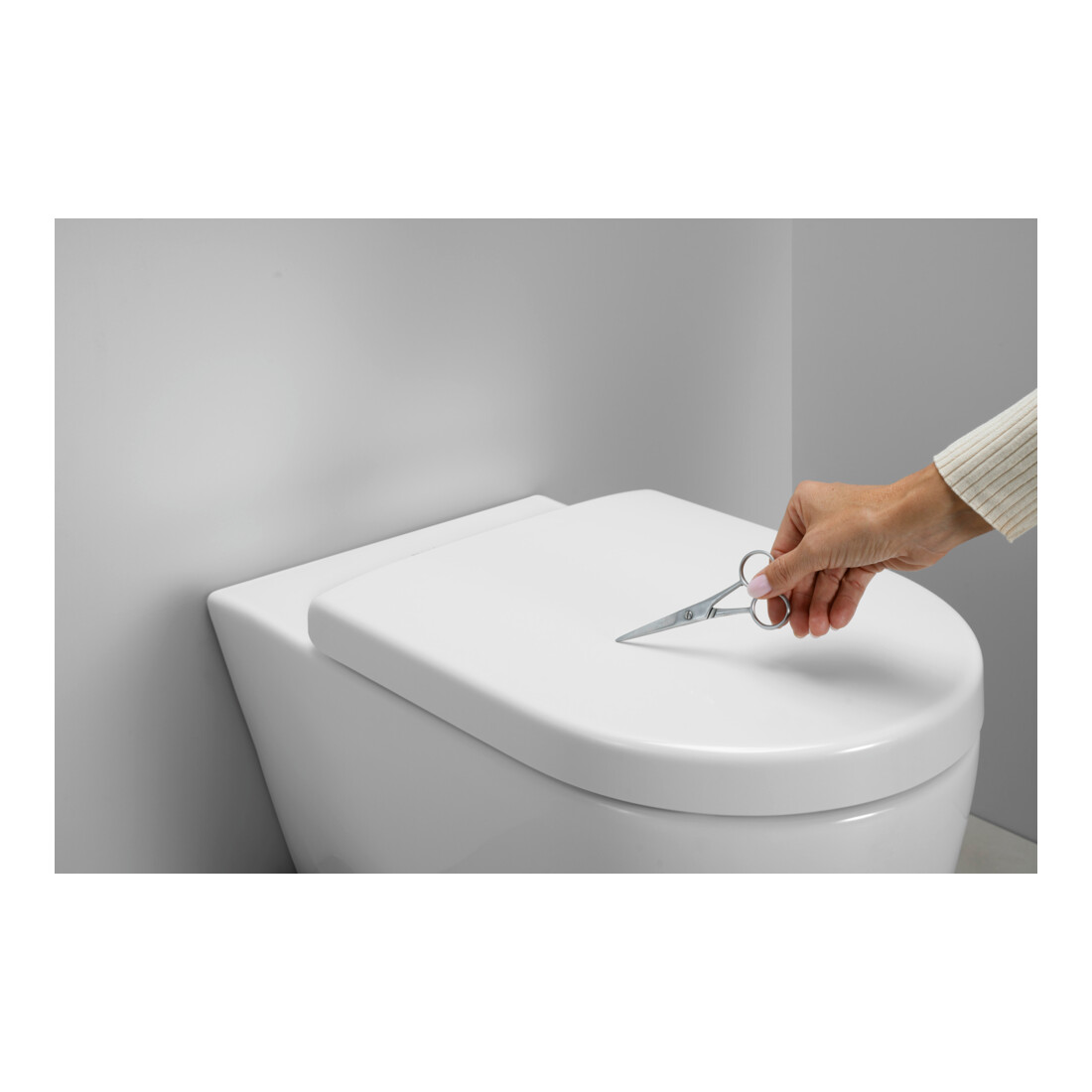 Duravit WC-Sitz D-shaped m Abs, abn., 43,2cm, Uni, Scha. ES, we.