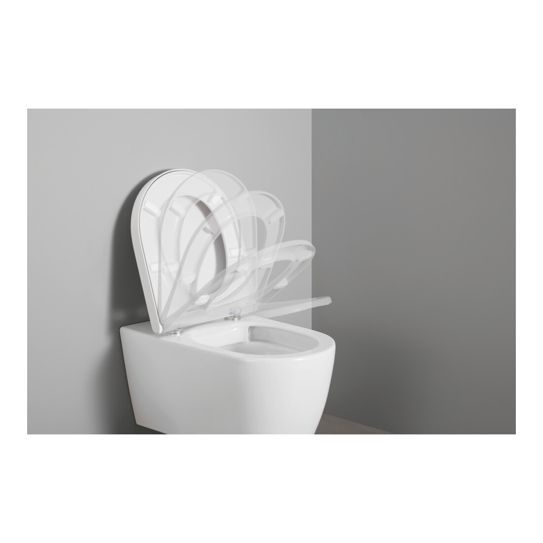 Duravit WC-Sitz D-shaped m Abs, abn., 43,2cm, Uni, Scha. ES, we.