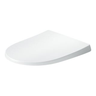 Duravit WC-Sitz D-shaped m Abs, abn., 43,8cm, Uni, Scha. ES, we.