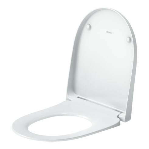 Duravit WC-Sitz D-shaped m Abs, abn., 43,8cm, Uni, Scha. ES, we.