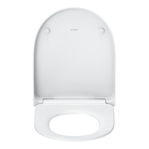 Duravit WC-Sitz D-shaped m Abs, abn., 43,8cm, Uni, Scha. ES, we.