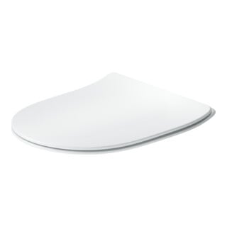 Duravit WC-Sitz D-shaped m Abs, abn., 45,1cm, Uni, Scha. ES, we.