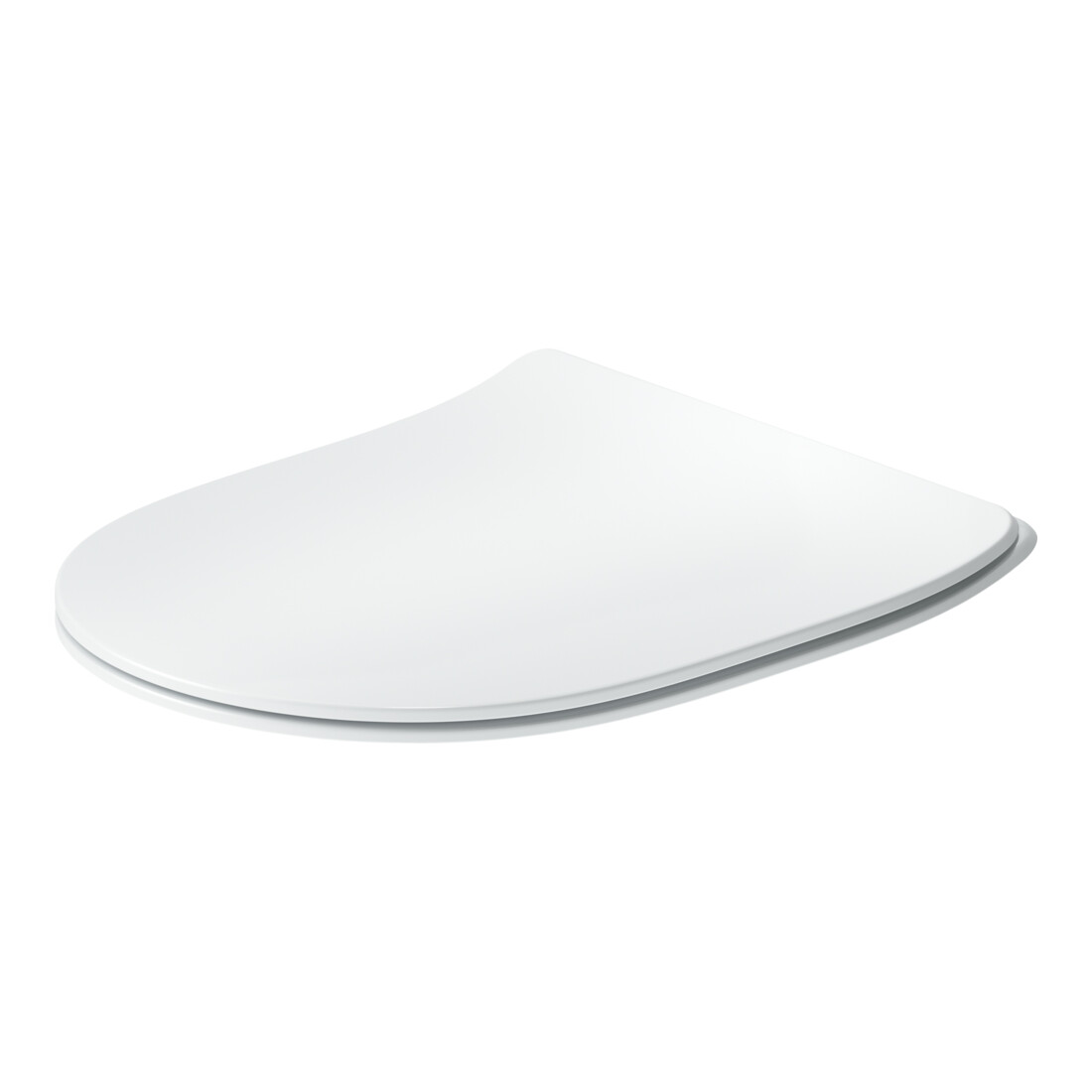 Duravit WC-Sitz D-shaped m Abs, abn., 45,1cm, Uni, Scha. ES, we.