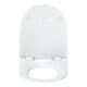 Duravit WC-Sitz D-shaped m Abs, abn., 45,1cm, Uni, Scha. ES, we.