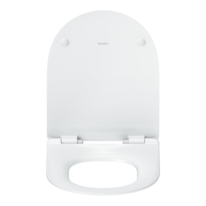 Duravit WC-Sitz D-shaped m Abs, abn., 45,1cm, Uni, Scha. ES, we.