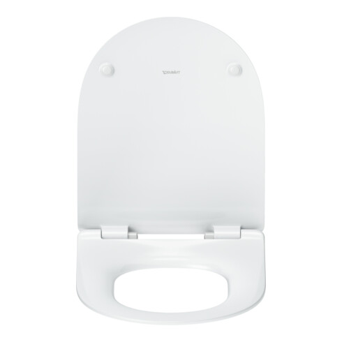 Duravit WC-Sitz D-shaped m Abs, abn., 45,1cm, Uni, Scha. ES, we.
