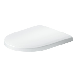 Duravit WC-Sitz D-shaped m Abs, abn., 45,5cm, Uni, Scha. ES, we.