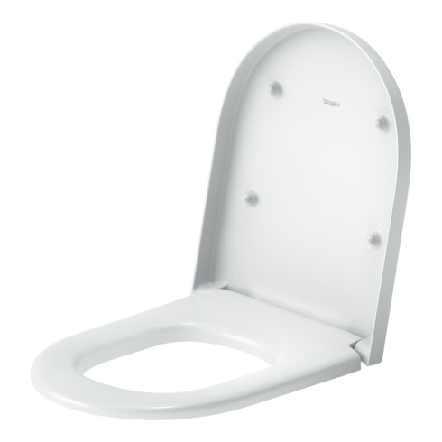 Duravit WC-Sitz D-shaped m Abs, abn., 45,5cm, Uni, Scha. ES, we.