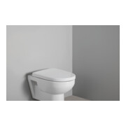 Duravit WC-Sitz D-shaped m Abs, abn., 45,7cm, Uni, Scha. ES, we.-2