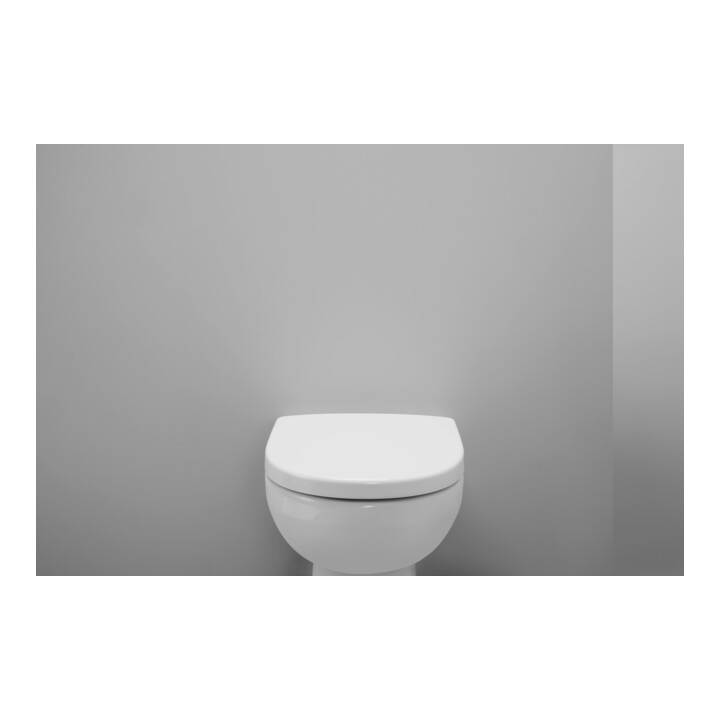 Duravit WC-Sitz D-shaped m Abs, abn., 45,7cm, Uni, Scha. ES, we.