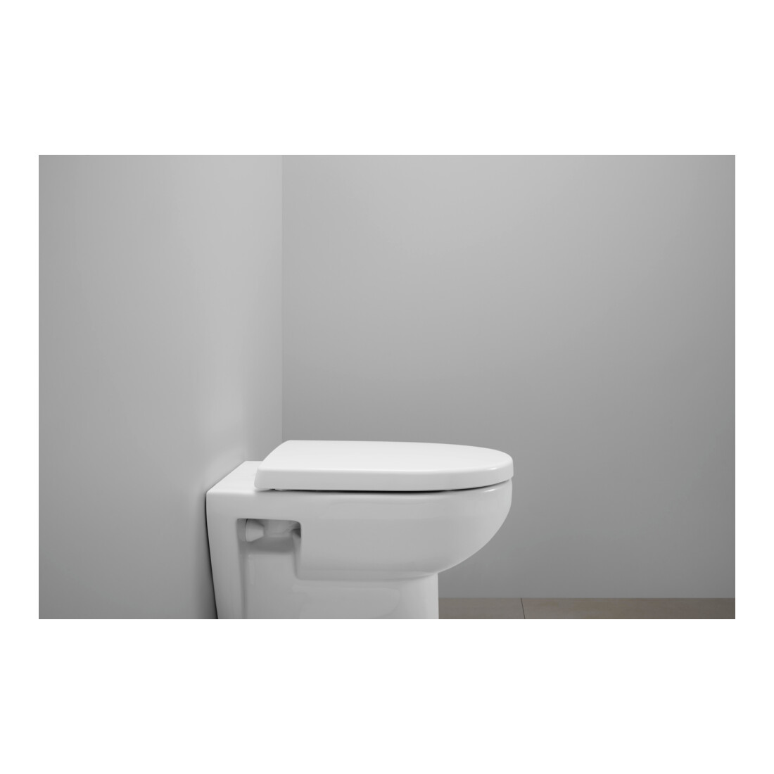 Duravit WC-Sitz D-shaped m Abs, abn., 45,7cm, Uni, Scha. ES, we.