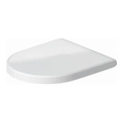 Duravit WC-Sitz Darling New o. Absenkaut., Scharn. Edelstahl, weiß