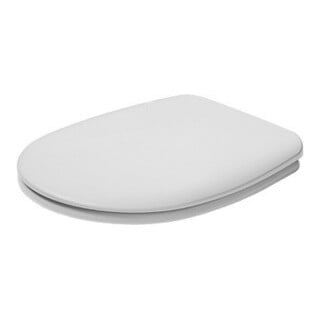 Duravit WC-Sitz Dune o. Absenkautomatik, aus Kunststoff, weiß