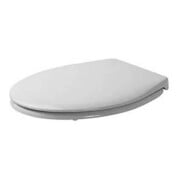 Duravit WC-Sitz Duraplus Bambi sans abaissement, charnières inox, blanc-1