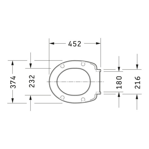 Duravit WC-Sitz Duraplus Scharn. ES, mit Absenkautomatik, weiß