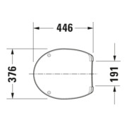 Duravit WC-Sitz Duraplus Scharn. ES, o. Absenkautomatik, pergamon-5