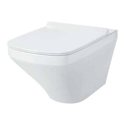 Duravit WC-Sitz DuraStyle m Absenkaut., abnehmb., Scharn. ES, weiß