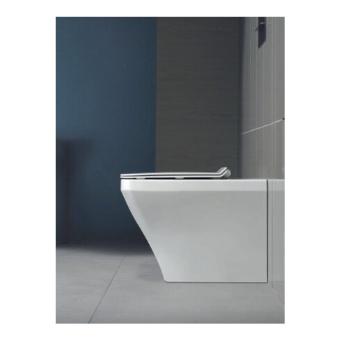 Duravit WC-Sitz DURASTYLE mit Absenkautomatik, abnehmbar weiß