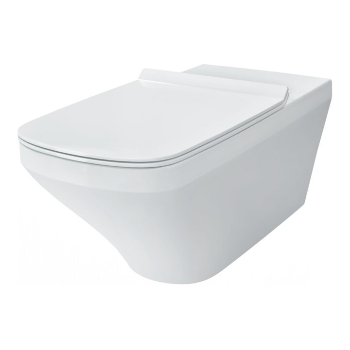 Duravit WC-Sitz DuraStyle o Abs, v. Ausf, abnehmb., Scharn. ES, we
