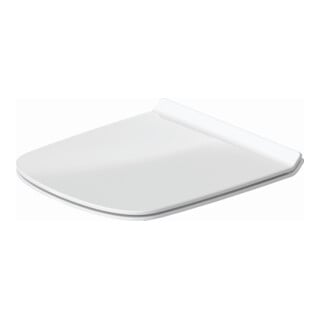 Duravit WC-Sitz DuraStyle o. Absenkaut., Scharn. Edelstahl, weiß