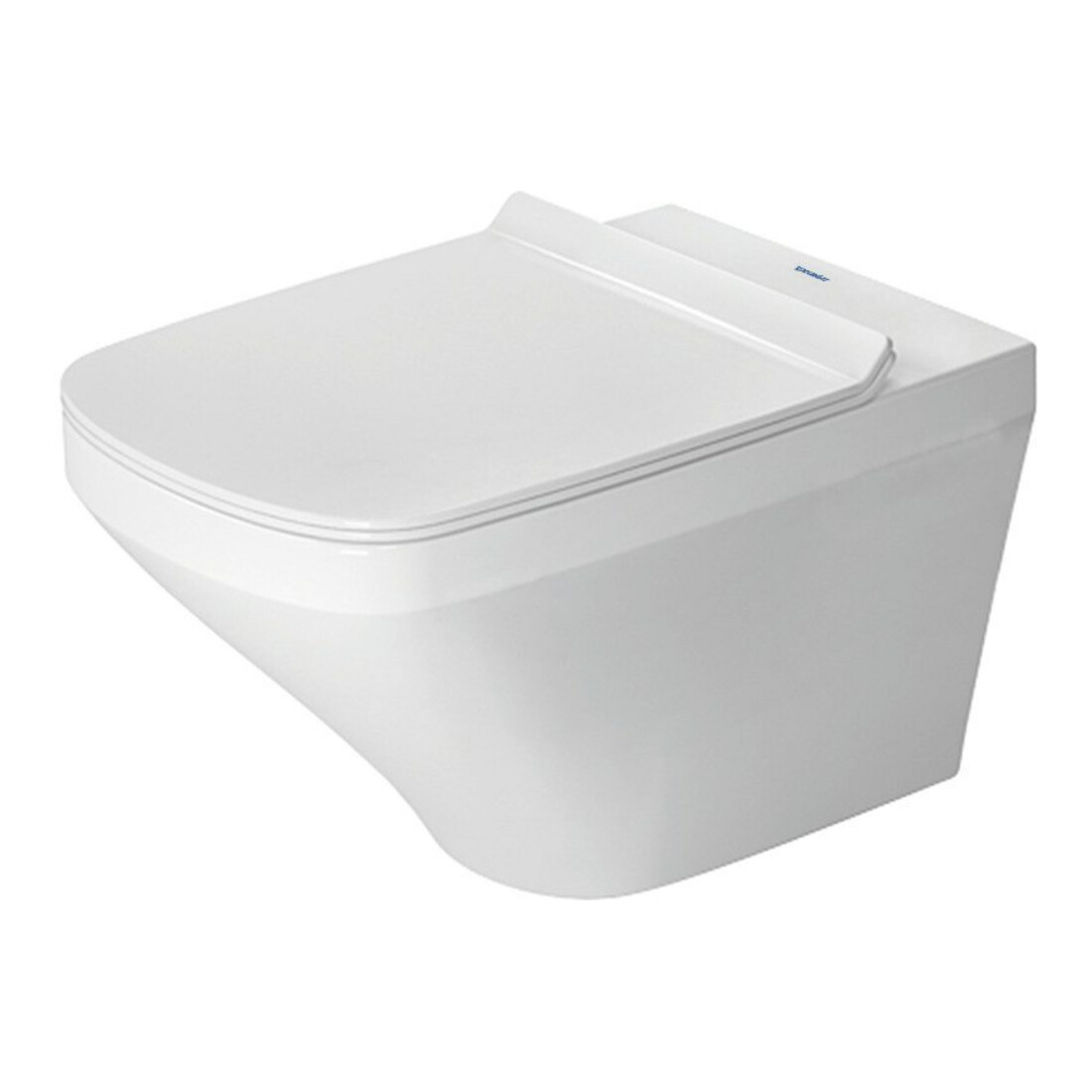 Duravit WC-Sitz DuraStyle o. Absenkaut., Scharn. Edelstahl, weiß