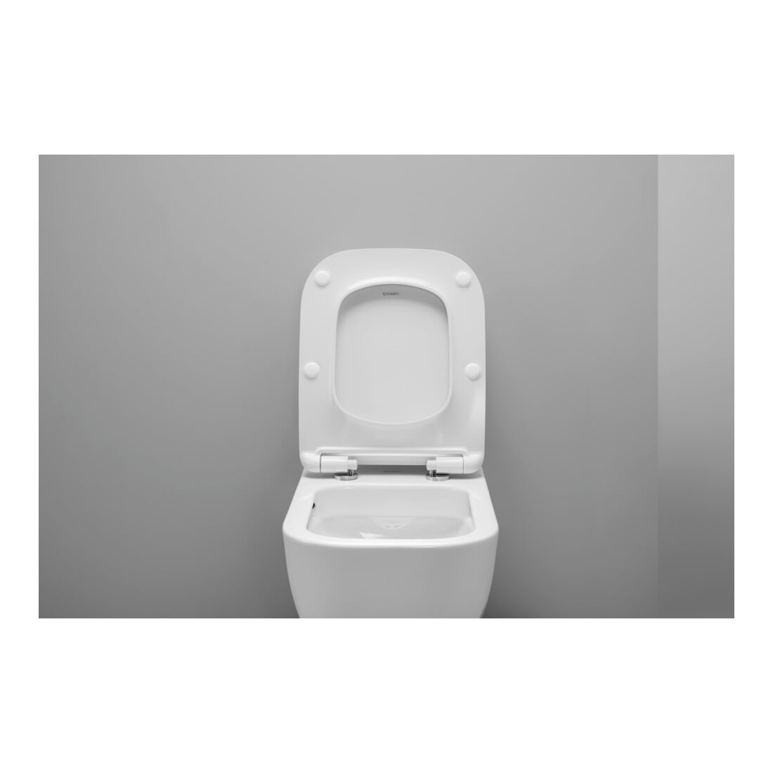 Duravit WC-Sitz eckig m Abs, abn., 43,4cm, Uni, Scha. ES, we.