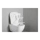 Duravit WC-Sitz eckig m Abs, abn., 43,4cm, Uni, Scha. ES, we.