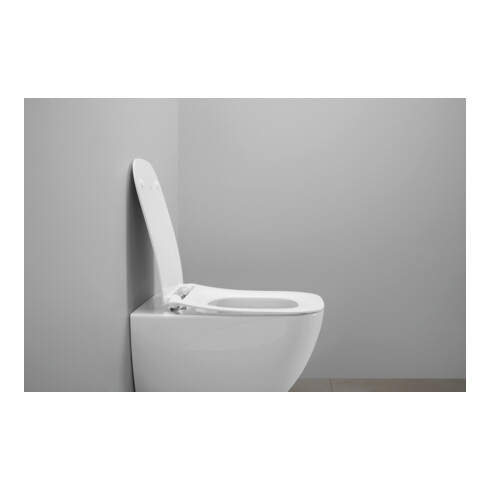 Duravit WC-Sitz eckig m Abs, abn., 43,4cm, Uni, Scha. ES, we.