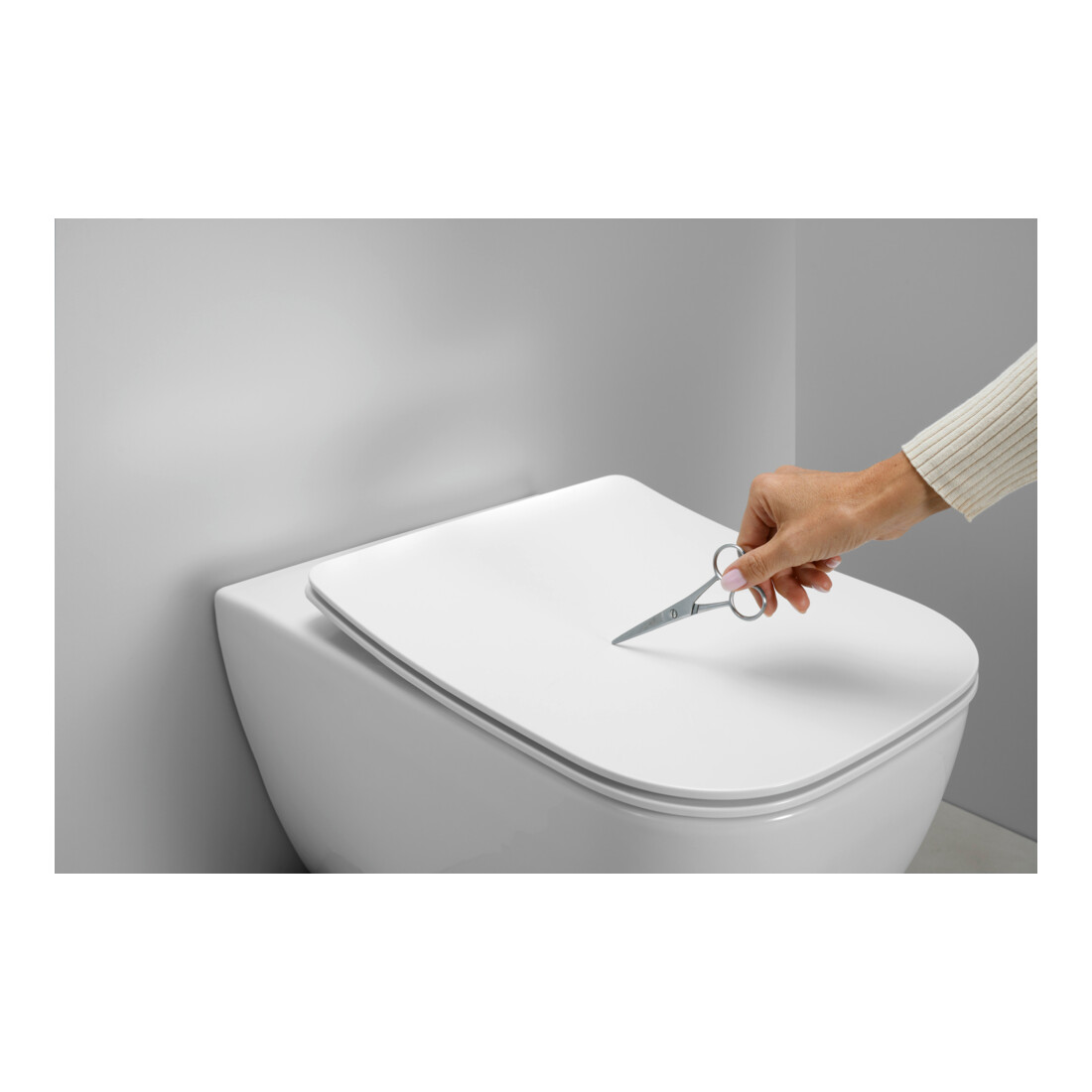 Duravit WC-Sitz eckig m Abs, abn., 43,4cm, Uni, Scha. ES, we.